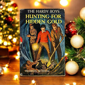 1960s Vintage Publication of The Hardy Boys Hunting For Hidden Treasure